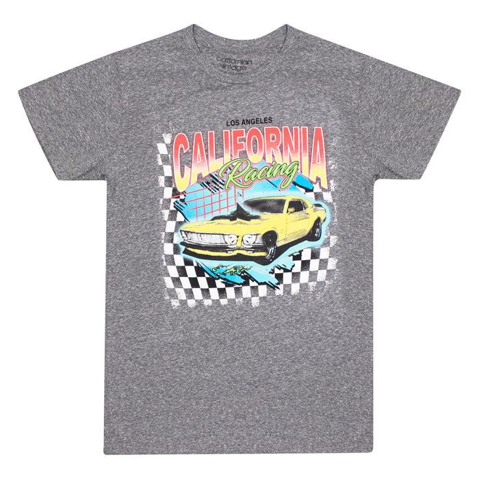 california vintage Caliracing T-shirt Hgrey