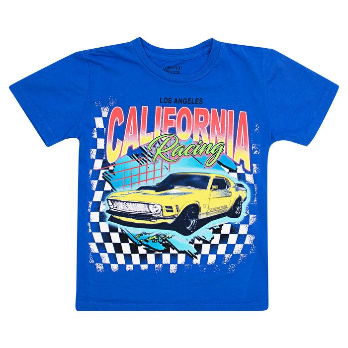 california vintage Caliracing Tee Royal Royal