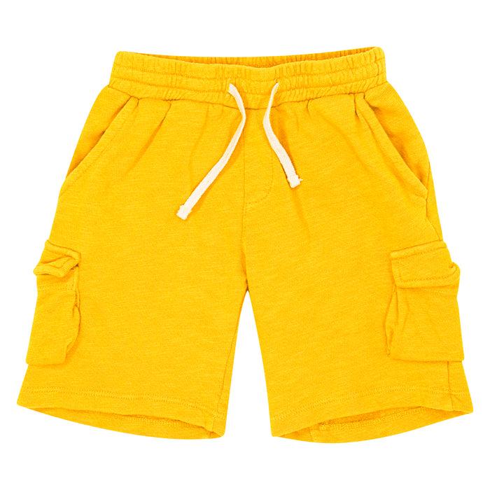 california vintage Cargo shorts gold