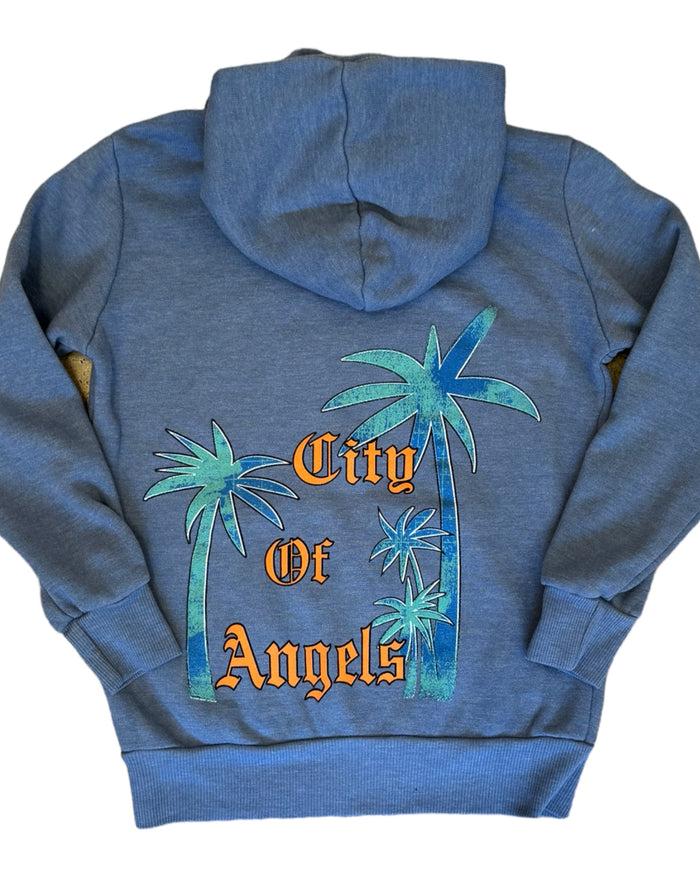 california vintage City of Angels M Zip Up Hoodie
