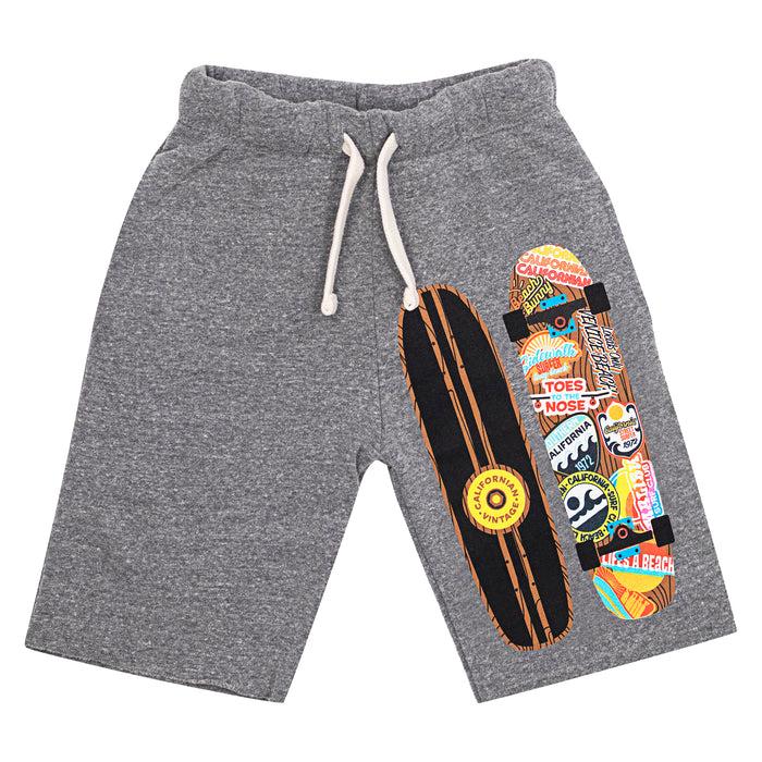 california vintage Cruisin Shorts Hgrey