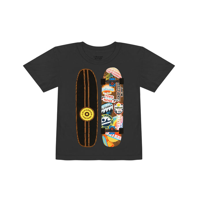 california vintage Cruisin Tee Charcoal Charcoal