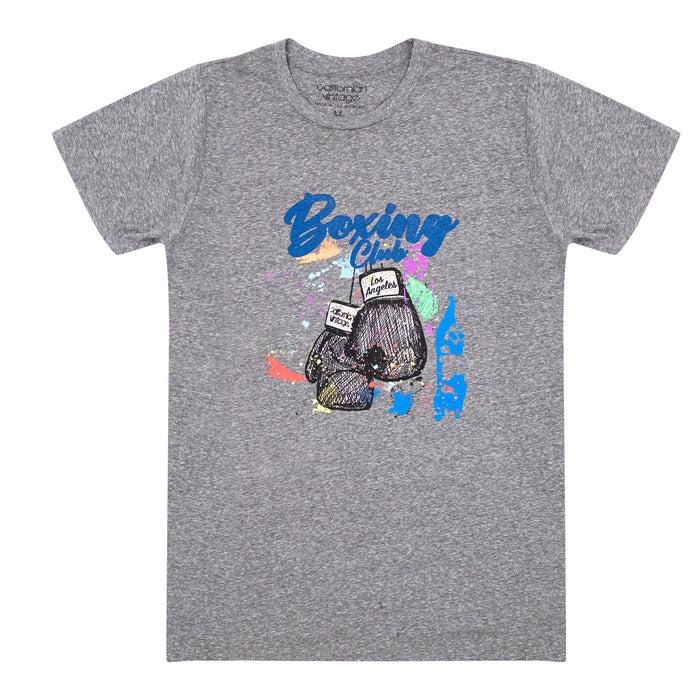 california vintage L.A. Boxing T-shirt Hgrey