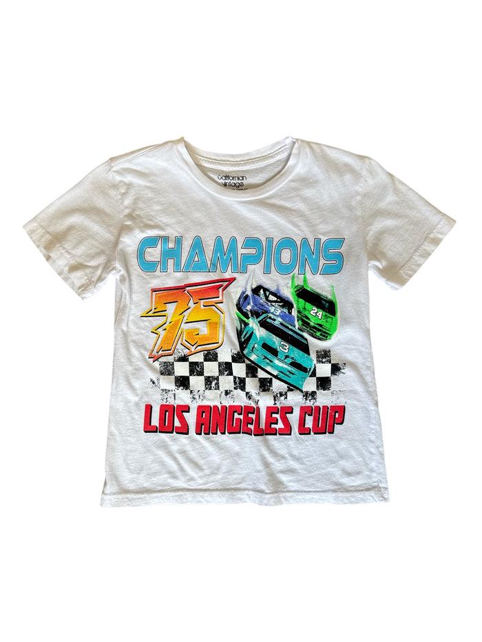 california vintage L.A. Cup Grey Tee