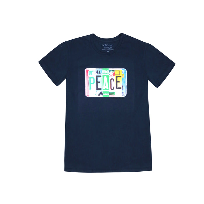 california vintage License Tee Midnight Midnight