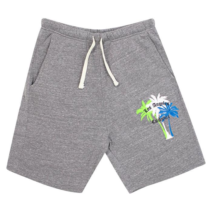 california vintage Palms L.A. M Shorts Heather Grey