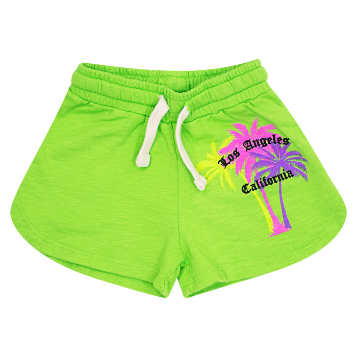 california vintage Palms L.A. W girl short