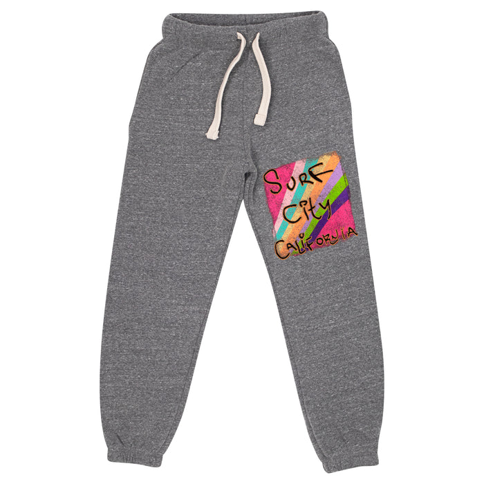 california vintage Spray L.A. W Sweatpants HGrey