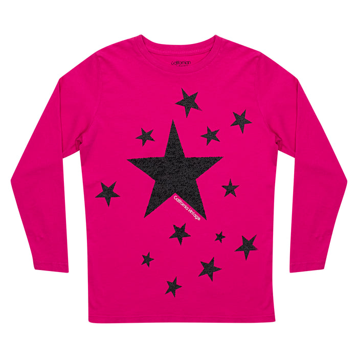 california vintage Stars Tee LS