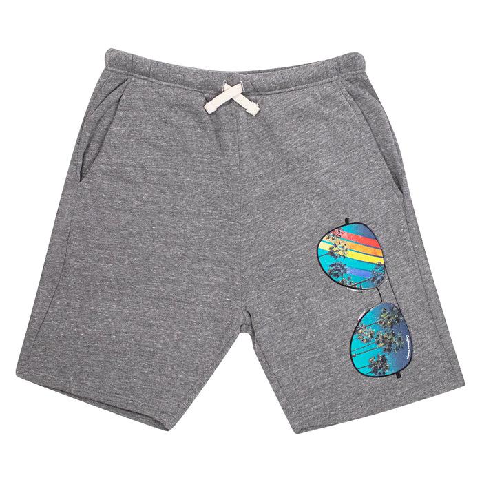 california vintage Sunglasses Shorts Heather Grey