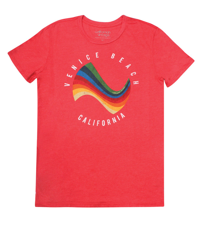 California Vintage Surf Crew Tee Midnight