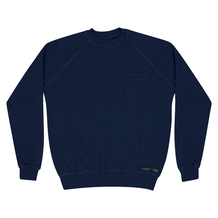 california vintage Sweatshirt pocket midnight