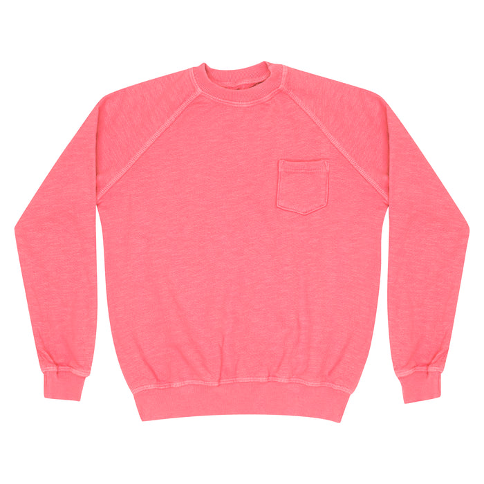 california vintage Sweatshirt pocket pink