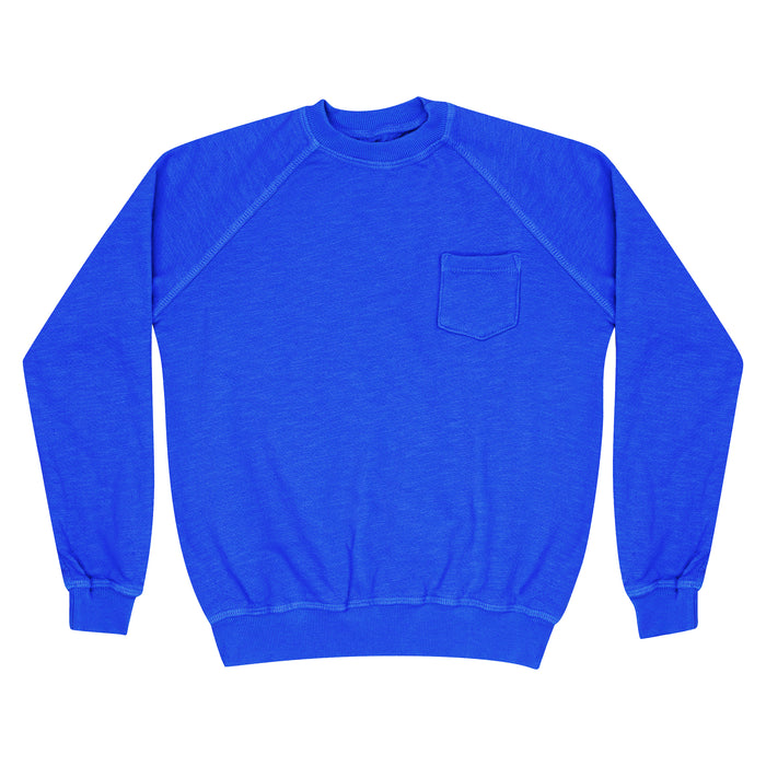 california vintage Sweatshirt pocket royal