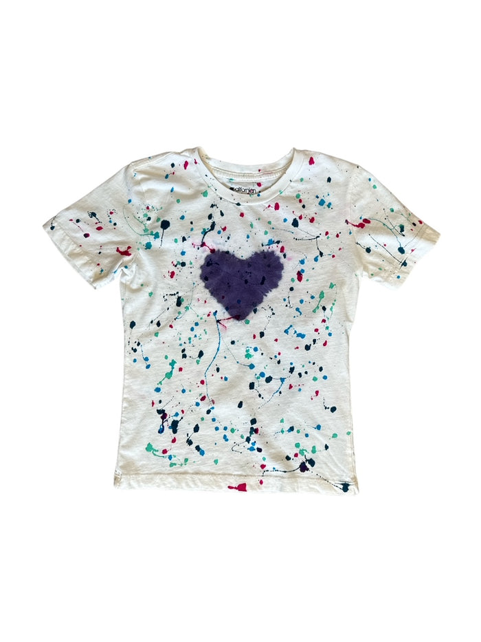 california vintage TD Coeur Tee