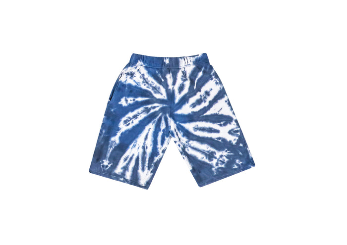 california vintage Tie dye boy short TD4