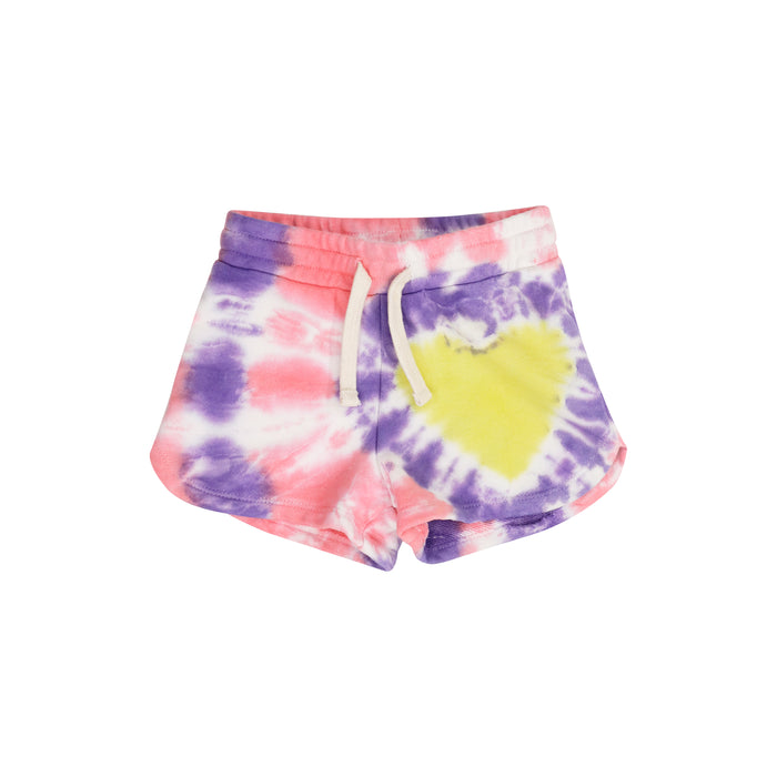 california vintage Tie dye girl short TD51