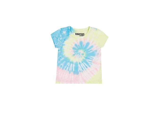 california vintage Tie dye girl t-shirt TD10