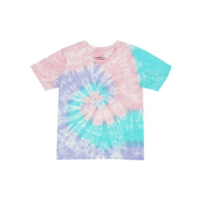 california vintage Tie dye girl t-shirt TD55