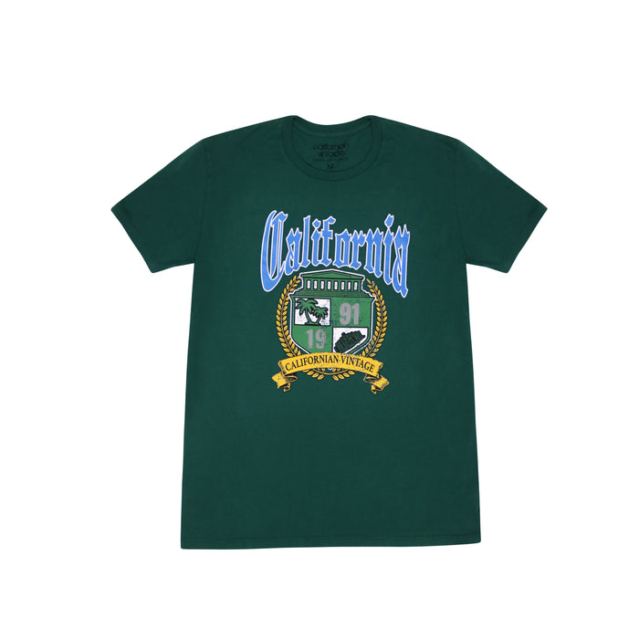 california vintage University Tee Forest