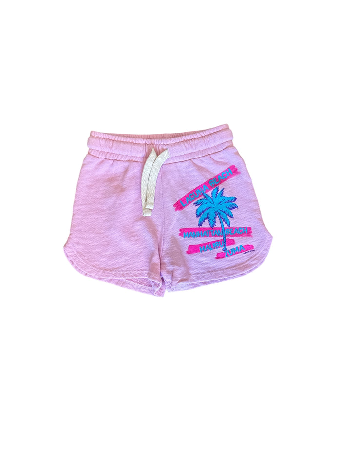 california vintage Zuma Beach W girl short