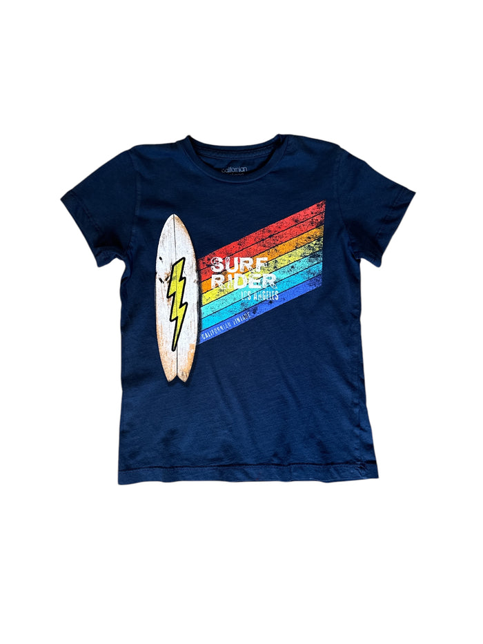 california vintage Surf Rider Crew Neck Tee midnight Midnight