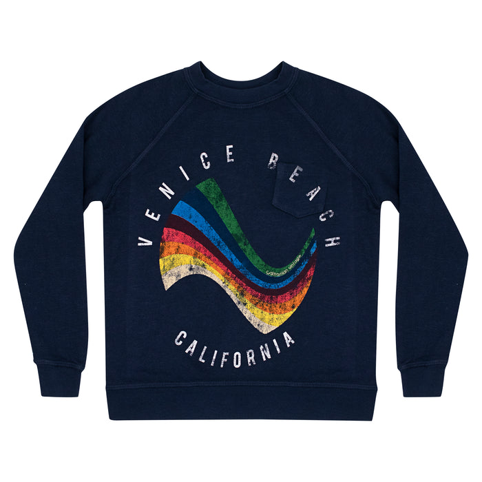 california vintage Surf Sweatshirt Midnight Midnight