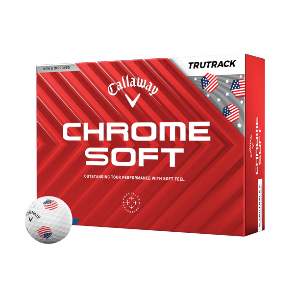Callaway Golf Chrome Soft TruTrack USA Golf Balls