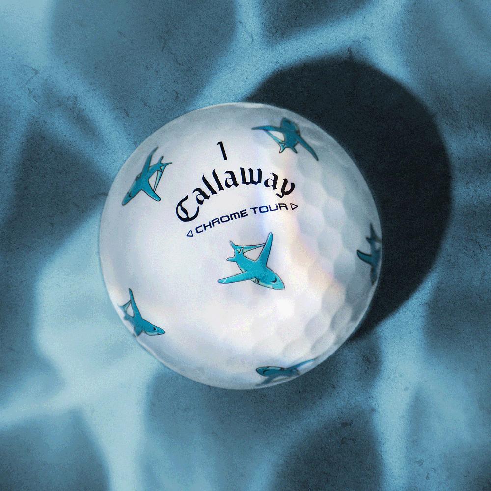Callaway Golf Chrome Tour Sharks Golf Balls