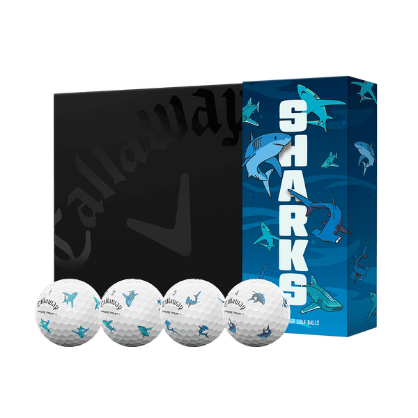 Callaway Golf Chrome Tour Sharks Golf Balls