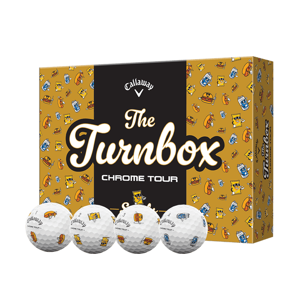 Callaway Golf Chrome Tour Turnbox Golf Balls