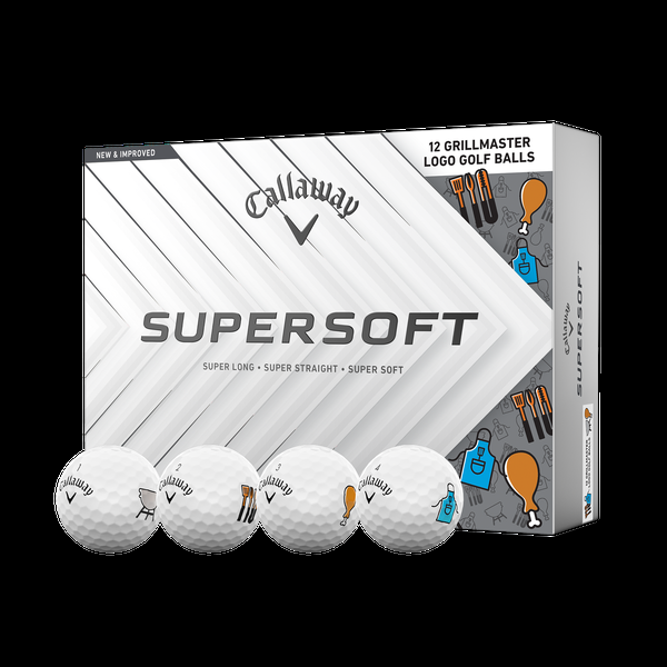Callaway Golf Supersoft Father's Day Grillmaster Golf Balls