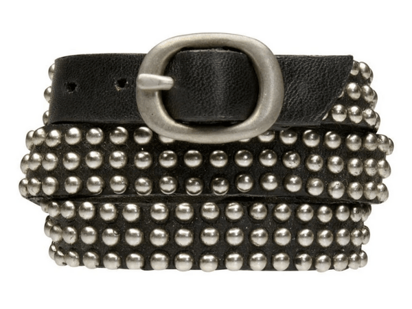 Calleen Cordero Athena .5" Triple Wrap Bracelet Rustic Gold Sheen W/ Brass Art