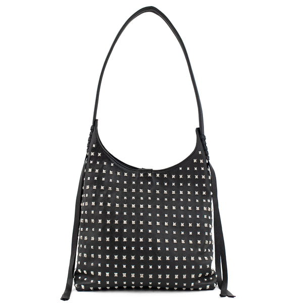 Calleen Cordero Becca Easton Handbag Butter Leather W / Nickel Art