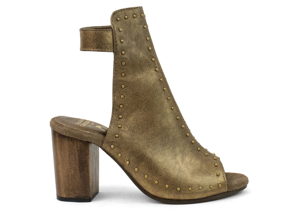 Calleen Cordero Blair A80 Heel Light Neo Gold W/ Brass Art