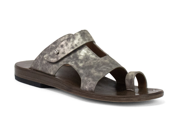 calleen cordero Bowie Sandal Buffed Platino w/ Nickel Art