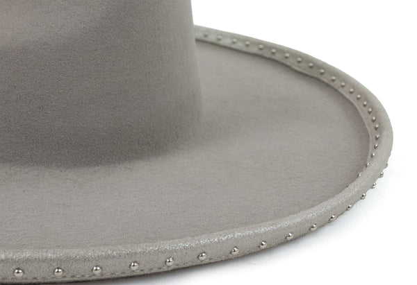 Calleen Cordero Gypsy Hat Cloud Wool W/ Nickel Art