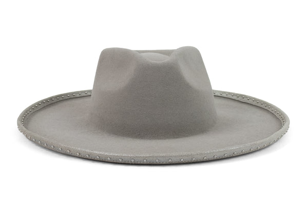 calleen cordero Gypsy Hat Cloud Wool w/ Nickel Art