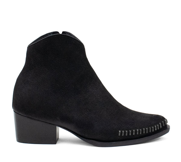 Calleen Cordero Ravi Boot Black Nubuck W/ Black Art