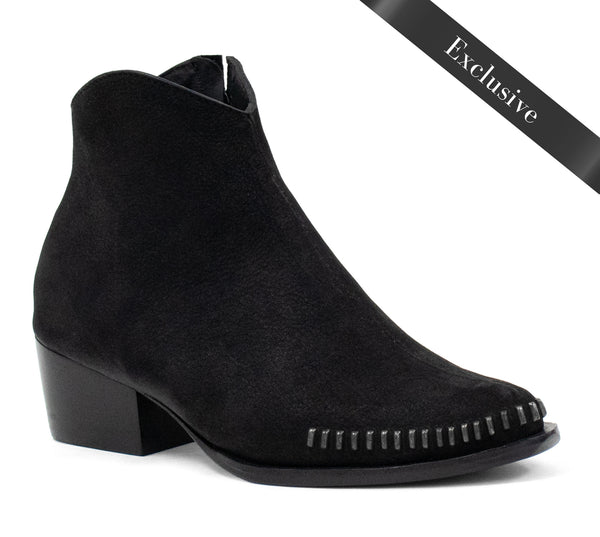 calleen cordero Ravi Boot Black Nubuck w/ Black Art