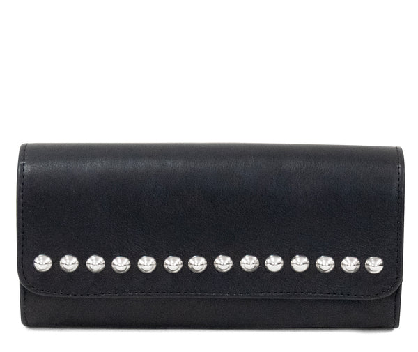 calleen cordero Cami Tosa Clutch Black Aniv w/ Nickel Art