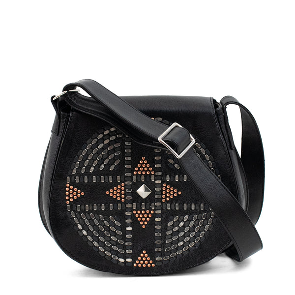 Calleen Cordero Carena Messenger Aqua Rust W/ Brass - Nickel & Copper Art