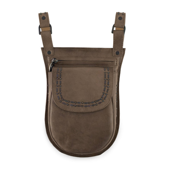 Calleen Cordero Carolina Messenger Grey Montana W/ Nickel Art