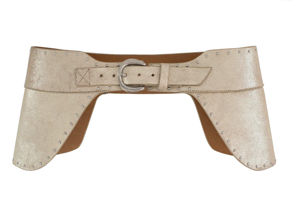 Calleen Cordero Chara Waist Belt Granada Silver W/ Nickel Art