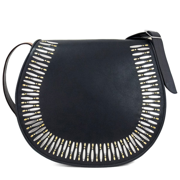 Calleen Cordero Cleo Zara Messenger Sedona Veg W/ Brass & Copper Art