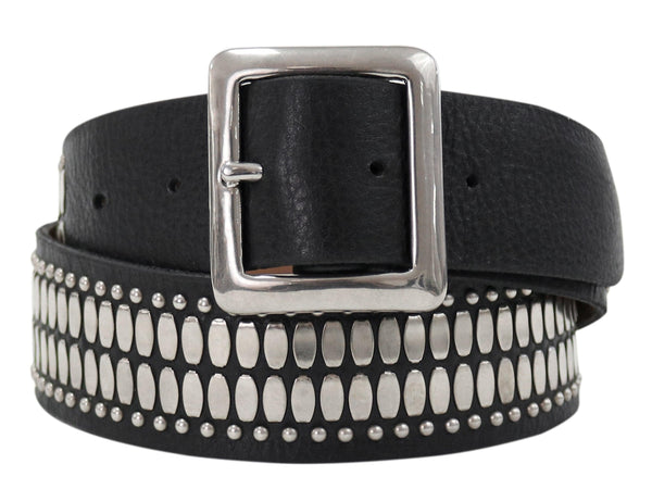 Calleen Cordero Concha 1.5" Belt Dark Brown Nash W/ Brass Art