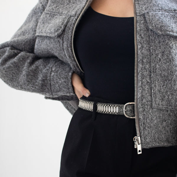 Calleen Cordero Concha 1" Belt Puerto Rico Gold W/ Brass Art