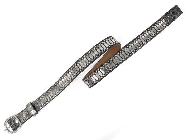 Calleen Cordero Concha 1" Belt Puerto Rico Gold W/ Brass Art