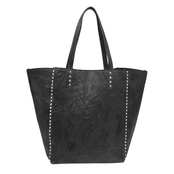 calleen cordero Dannie P Tote Black Montana w/ Nickel Art