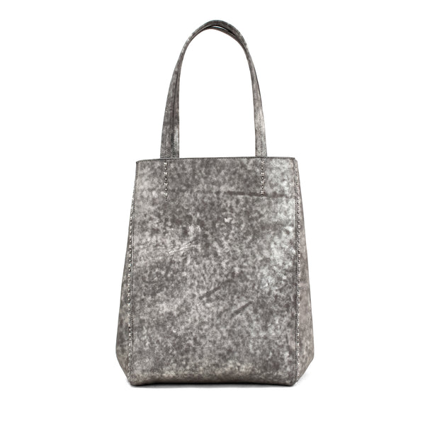 Calleen Cordero Dannie Scout Tote Buffed Platino W/ Nickel Art